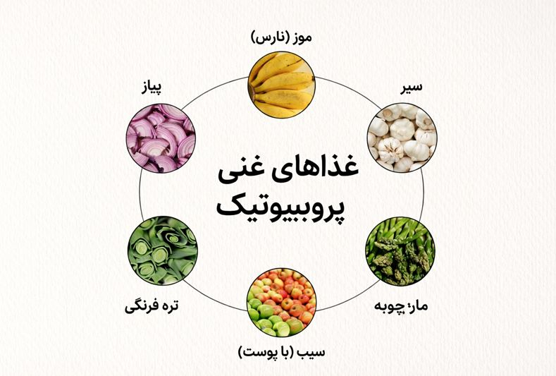 نقش رژیم غذایی، فیبر و پریبیوتیکها در IBD